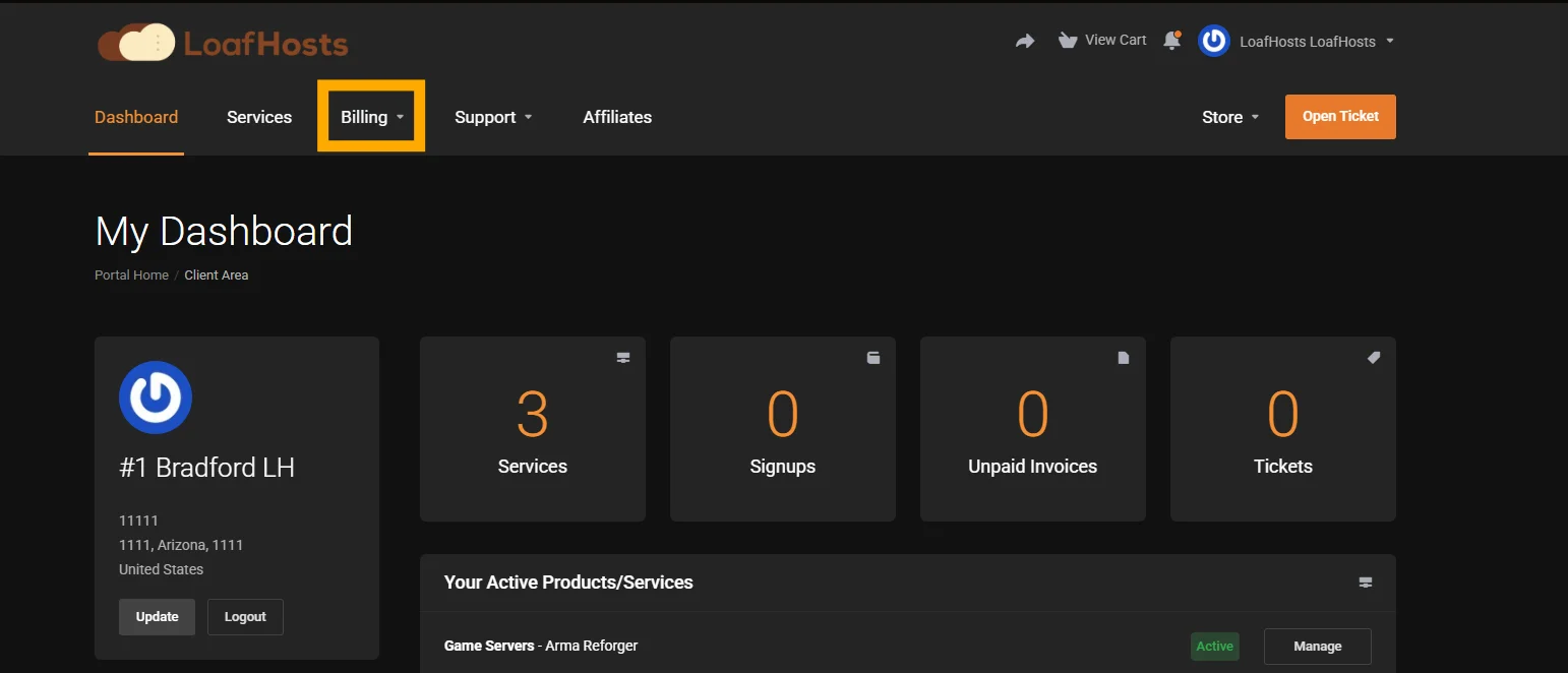 GroupPay donation link interface
